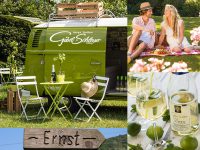 Gartenparty und Picknick