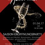 Saison-Eröffnungsparty im Weinbauer