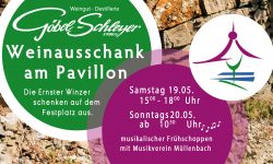 Weinausschank am Pavillon