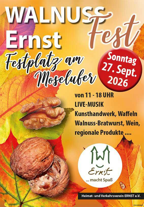 Walnussmarkt in Ernst